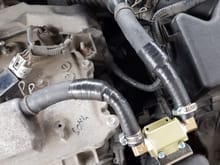 This is correct way how to install Catch Can if we had PCV valve on engine valve cover ,BUT IN OUR CASE IS WRONG .REMEMBER PCV VALVE IS UNDER ENGINE BAY ON THIS LEXUS 2013 ES 300H.