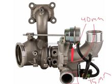 Here’s an example of a focus ST k03 turbo, capable of 290whp/370wtq. Like most OEM turbochargers, the compressor intake turbine circumference is always bigger than the circumferences exit’ of the compressor. The focus St compressor turbine is 40mm/50.9mm. The 8ar-fts compressor turbine is 40mm/54.05. Consensus, we have a bigger compressor “turbo” than the focus ST. I’ve covered this in recent posts but I wouldn’t expect you to read the entire thread