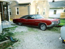 1 of my old lowriders a 1968 buick lesabre