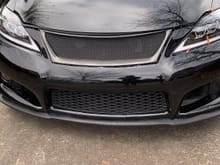 now to change the grill back to OEM ISF grill
