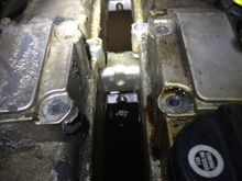 Took to the mechanic today to figure out oil leak and valve cover gaskets where bad.  There was so much oil the spark plugs where submerged in oil.