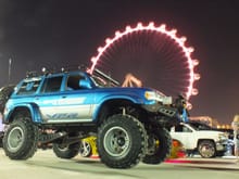 XLC LX450 at the "High Roller" Ferris wheel during SEMA Ignited