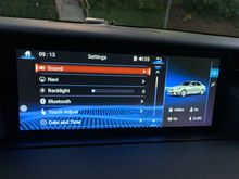 Settings from man menu. 