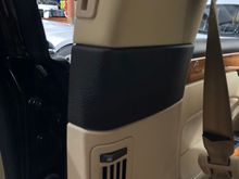 Rear windows have defrosters for some reason, control is from the rear seats as well