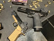 I am very very pleased, there is one ergonomic issue that I will need to fix though. Sent 1200 rounds of nato 124+P rounds and 200 HSTs total with the last 170 HSTs at the end to confirm reliability. Zero mechanical issues 