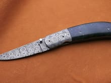 M. Fong stone handled knife