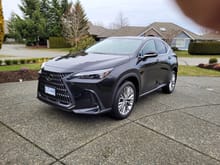 2023 nx350 purchased on feb 15th with 4743 km's