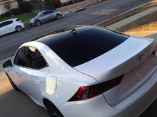 rear tint and roof