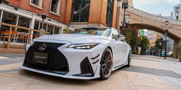 Artisan Spirits Aero Spoiler Lip Kit, Lexus IS350 / IS300 2021+