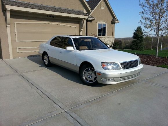 Photo taken in April 2014 shortly before selling car to friend.  Car was cosmetically and mechanically wonderful at just under 180,000 miles.