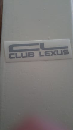 Ill place it on my car once I get it back today :)