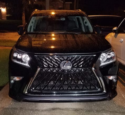 New sport grill and lip spoilers