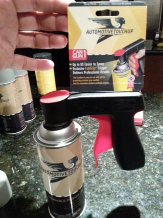 Sandable Primer depicted with Full Grip Spray  Triggee