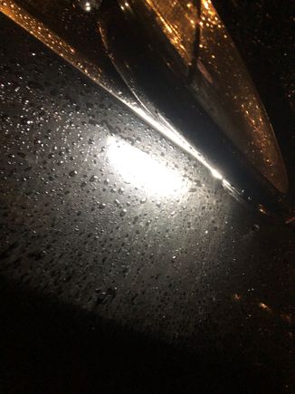 Mirror led puddle lights