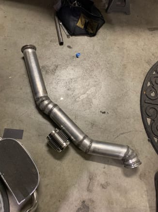 3” self made exhaust until I could afford a decent one lol