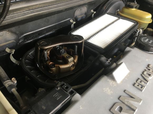 Good old TBI injection, never thought I would own of one these and I've only worked on about 5 total. You just never see this system anymore but I'm glad it's TBI since I only had to clean one injector vs 4 