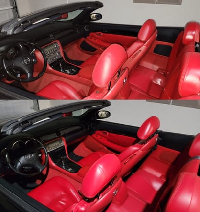I love the black and read contrast. I am going to get black window switches and a black center console.