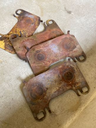 Oem rear shims 