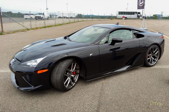 Lexus LFA at the 2013 Lexus Ride and Drive Event