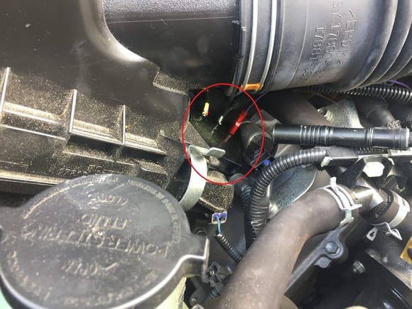 Ran the cable in front of the engine and took every possible shortcut with the large connectors and only made it to here. When I permanently install it I will try going over the top but looking at the routes I'm not sure it would matter.
