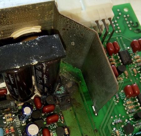 Top of circuit board