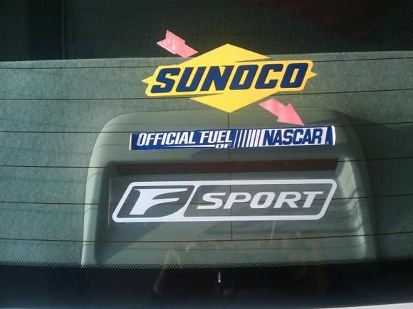 Repp!n' Hard.... SUNOCO &amp; F-SPORT Best Combo! !