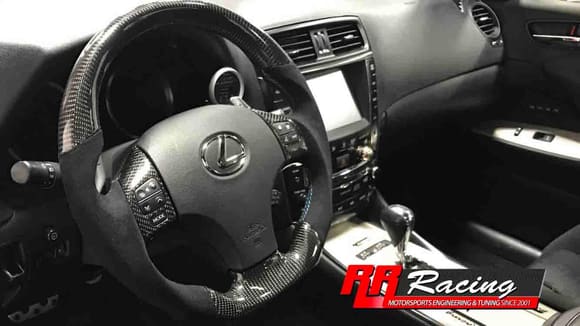 RR Racing Supercharged ISF equipped with our new custom steering wheel