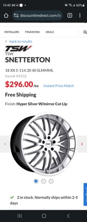 Wheels i ordered for it.