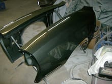 Fenders after paint