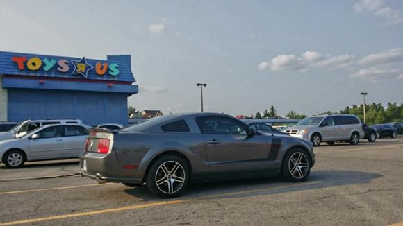 Toysrus and my mustang