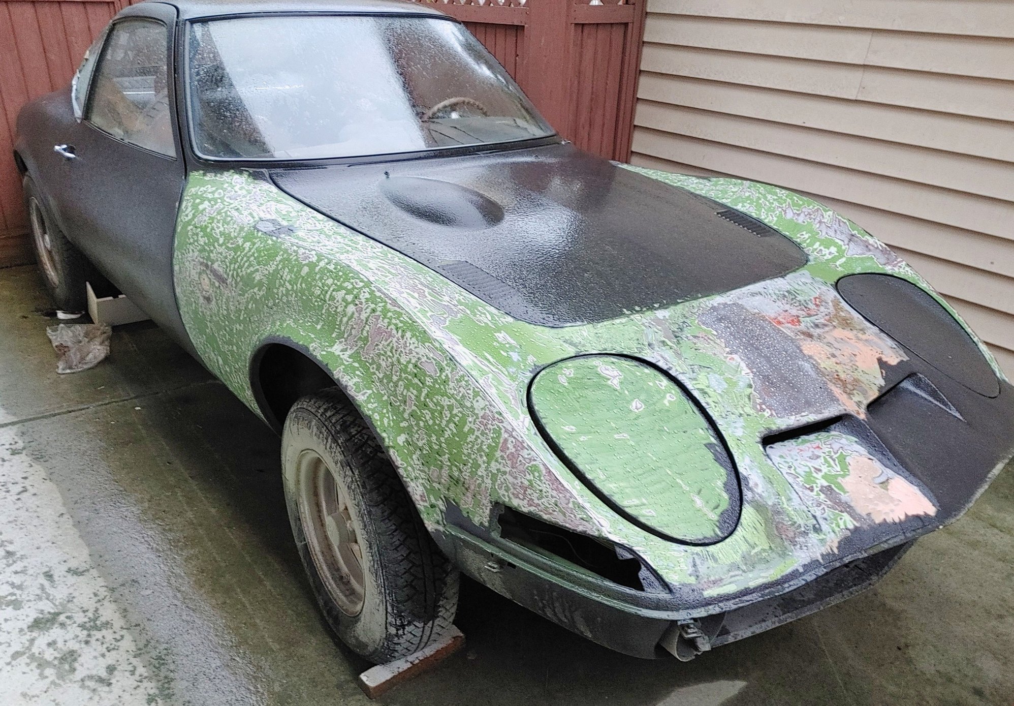 Im taking off all the paint.