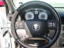 steering wheel badge