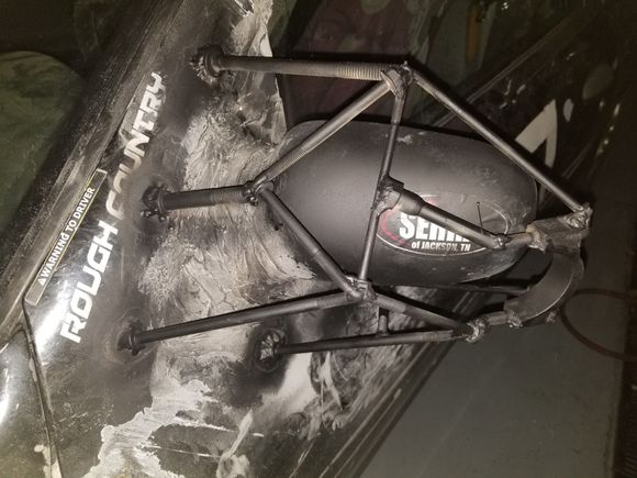 Little bit of black paint to keep the rust away