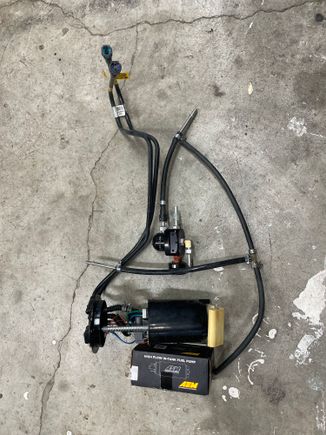 Boost reference set up. Used less than a week. Needs time update to work correctly. Come with aem fuel pump installed in 06 ion redline assembly