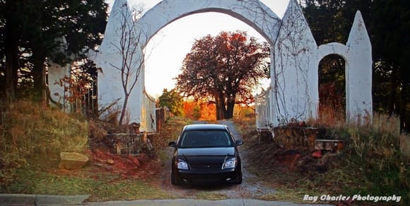 cemetary arch