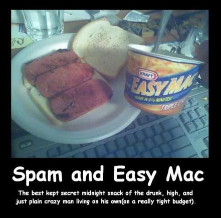 spam easy mac