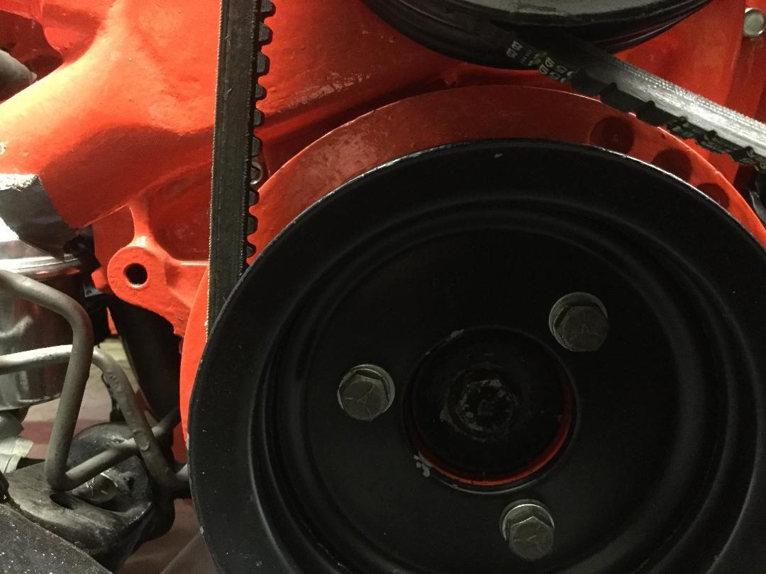 454 1970 Harmonic Balancer Center Nut size CorvetteForum Chevrolet