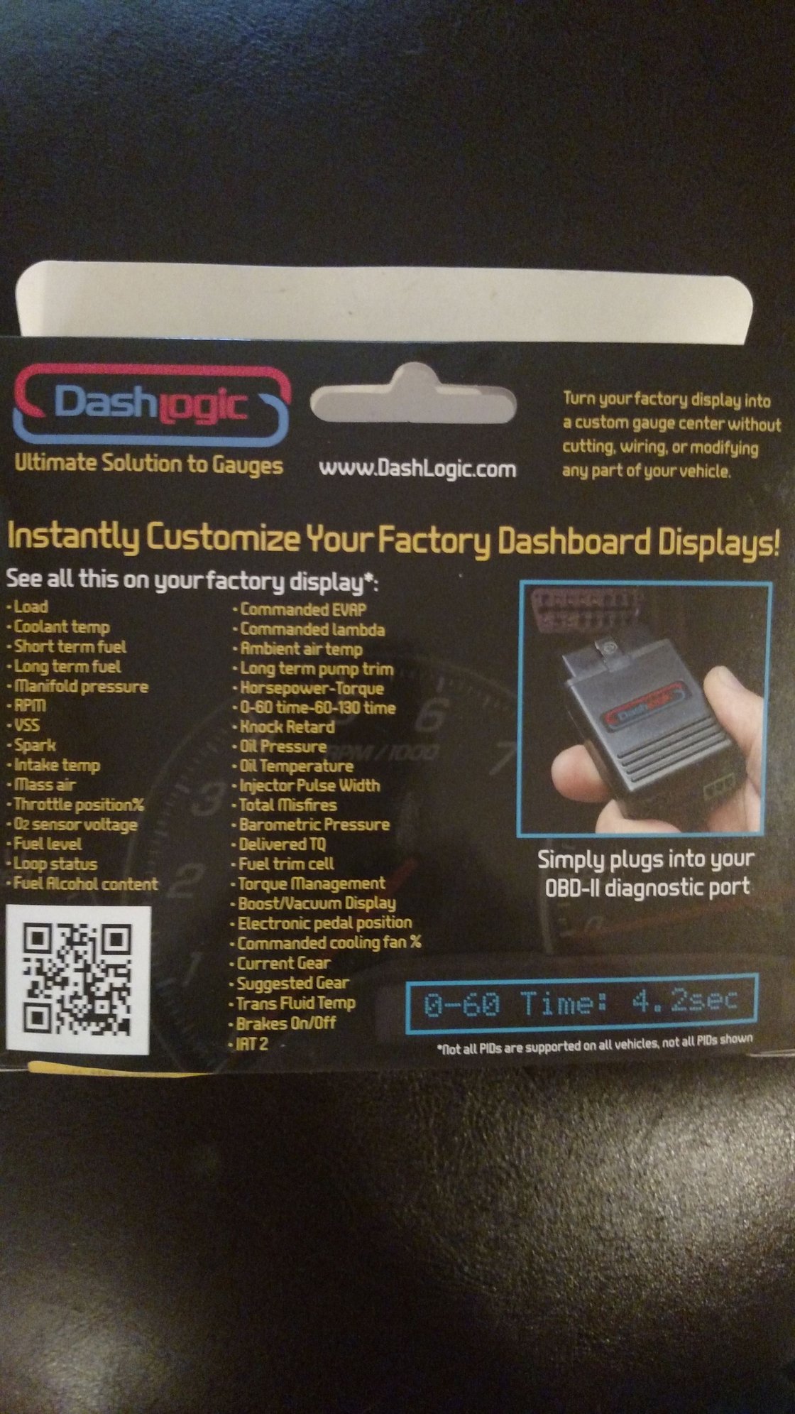 DASHCONTROL OBDII DISPLAY CONTROLLER, CHEVROLET