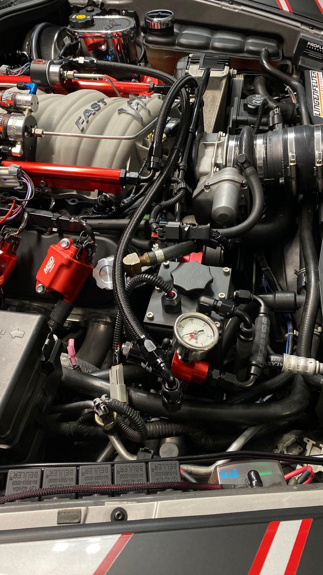 Nitrous outlet dedicated fuel cell CorvetteForum Chevrolet Corvette