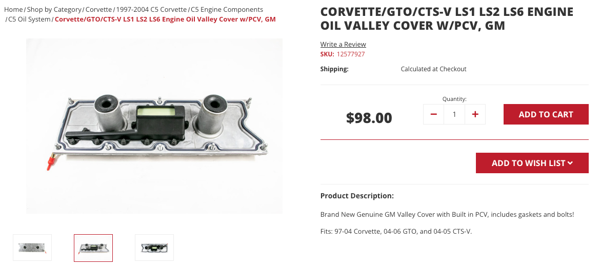 Strange PCV and Valve Cover Config. on LS6, correct? CorvetteForum
