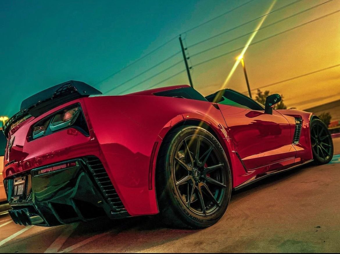 AWE Touring exhaust tips stick out too far… CorvetteForum Chevrolet