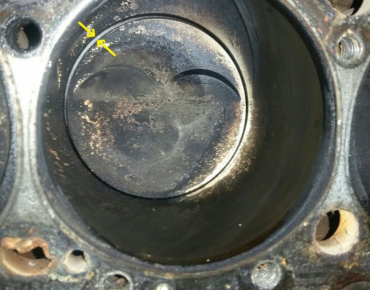 Piston to Cylinder Wall Gap. CorvetteForum Chevrolet Corvette Forum