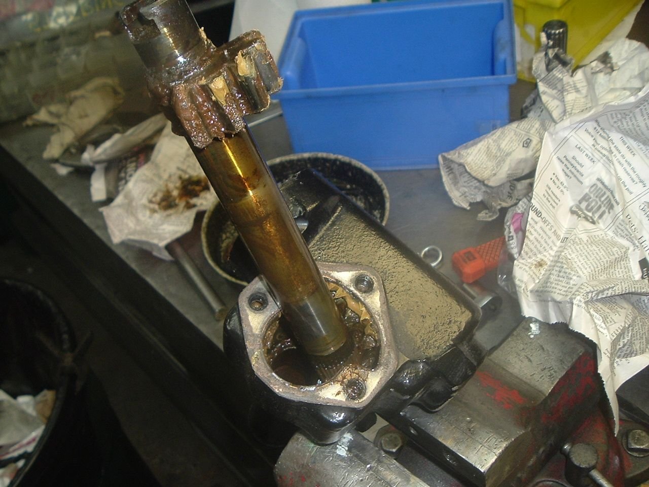 Steering Box greasing CorvetteForum Chevrolet Corvette Forum Discussion