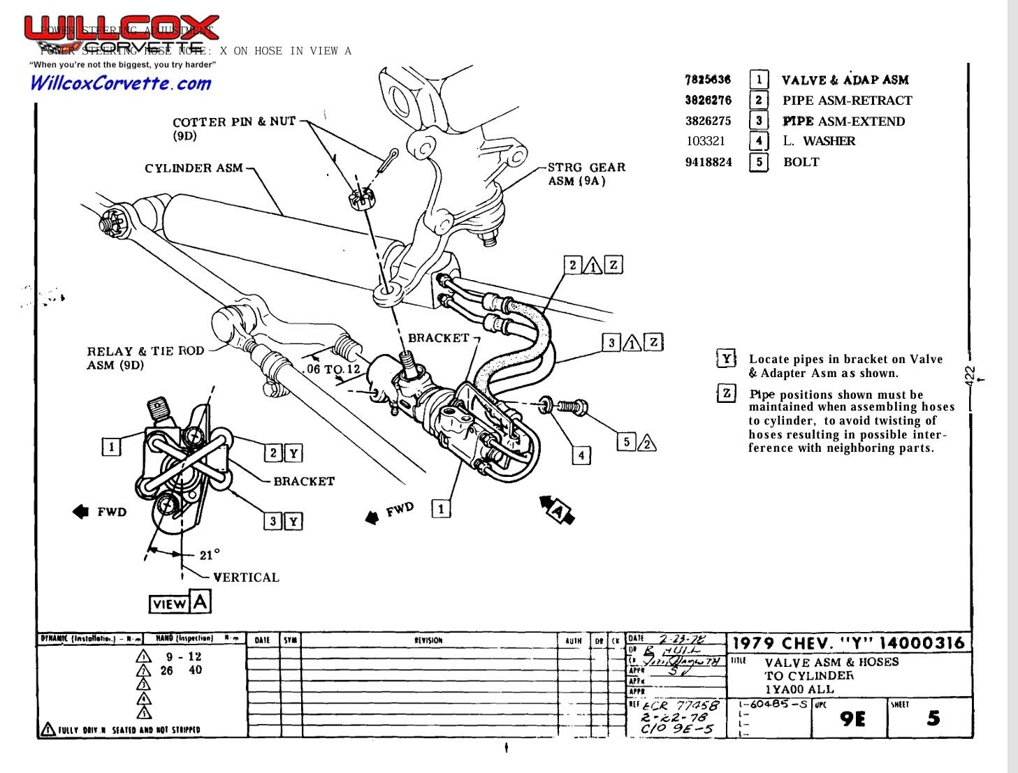 Power steering hose routing? - CorvetteForum - Chevrolet Corvette Forum ...