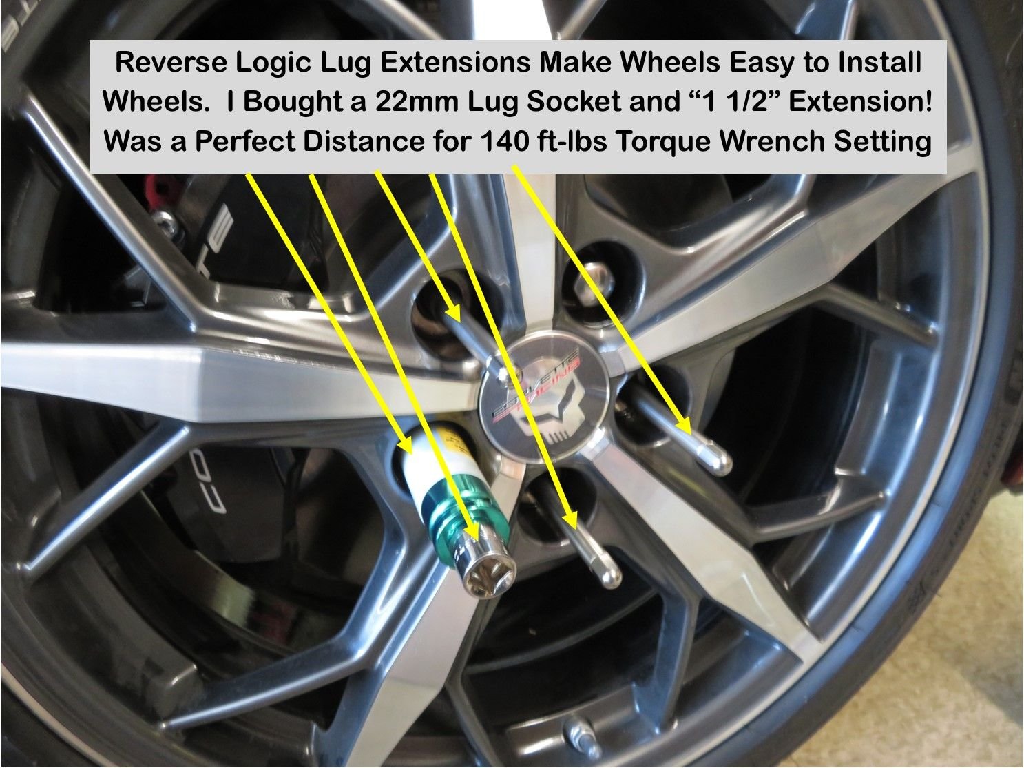 C8 lug guide tools from Reverse Logic Page 2 CorvetteForum