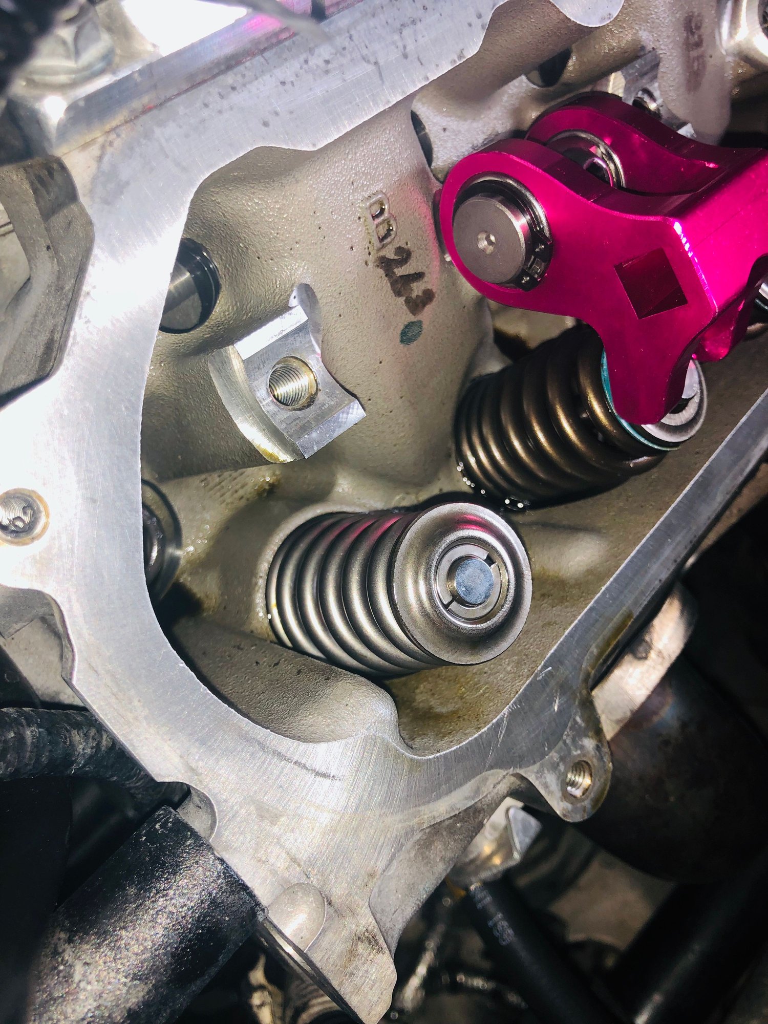 BTR Conical Valve Springs, VR hardened pushrods, Smith Bros trunnion