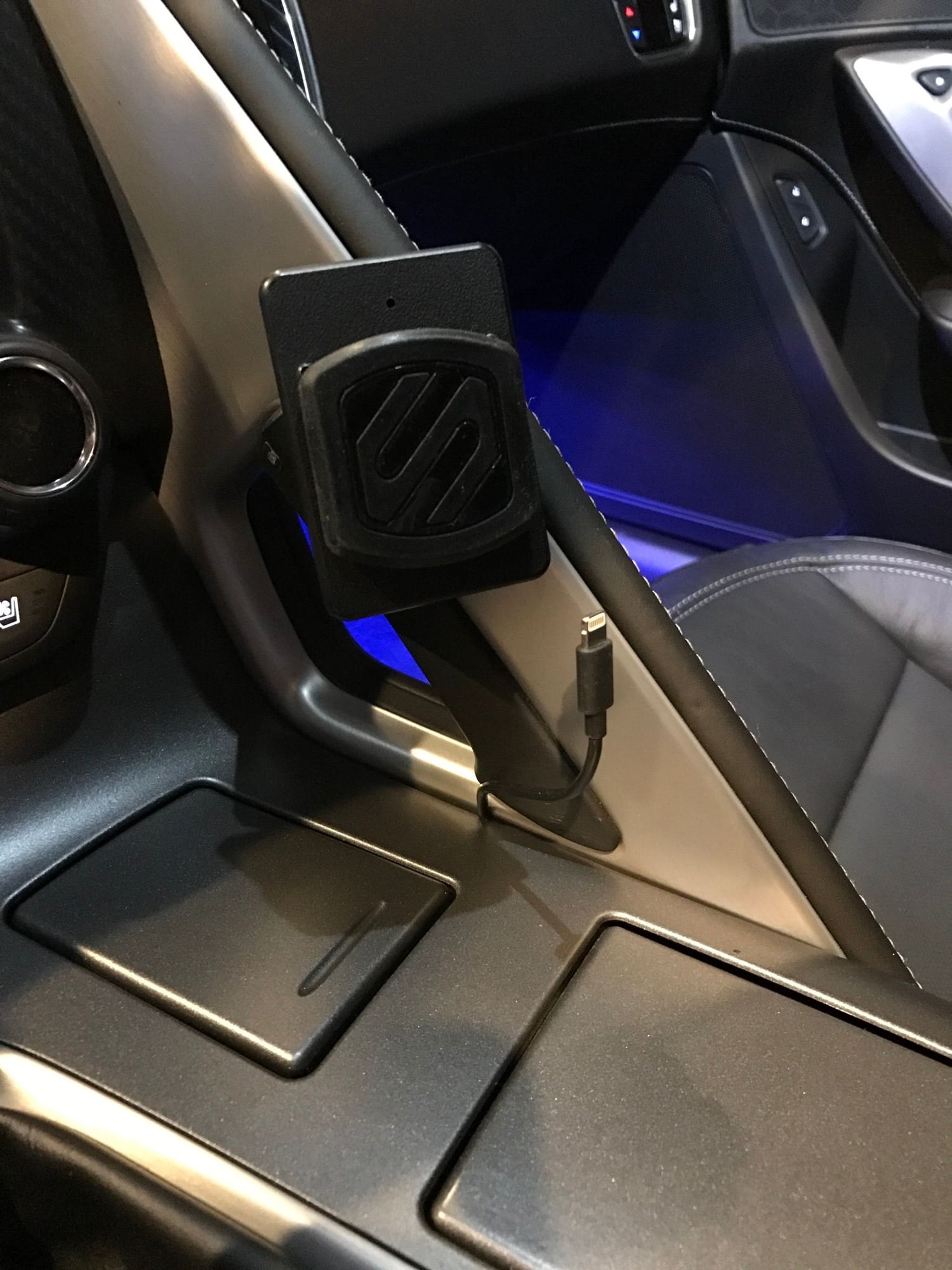 Blue Interior Accessories Automotive C7 Corvette Cling