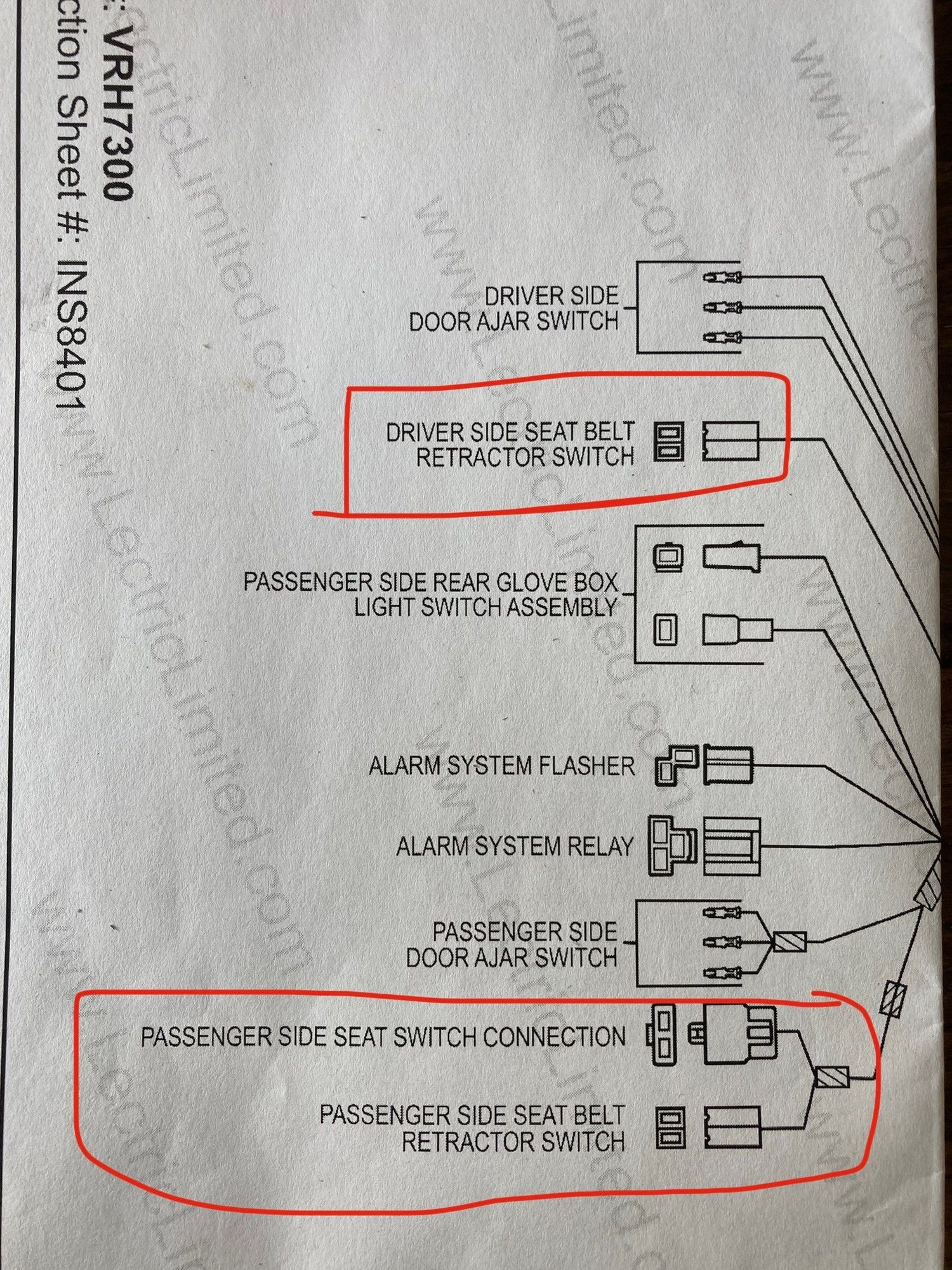 Seat belt switches CorvetteForum Chevrolet Corvette Forum Discussion