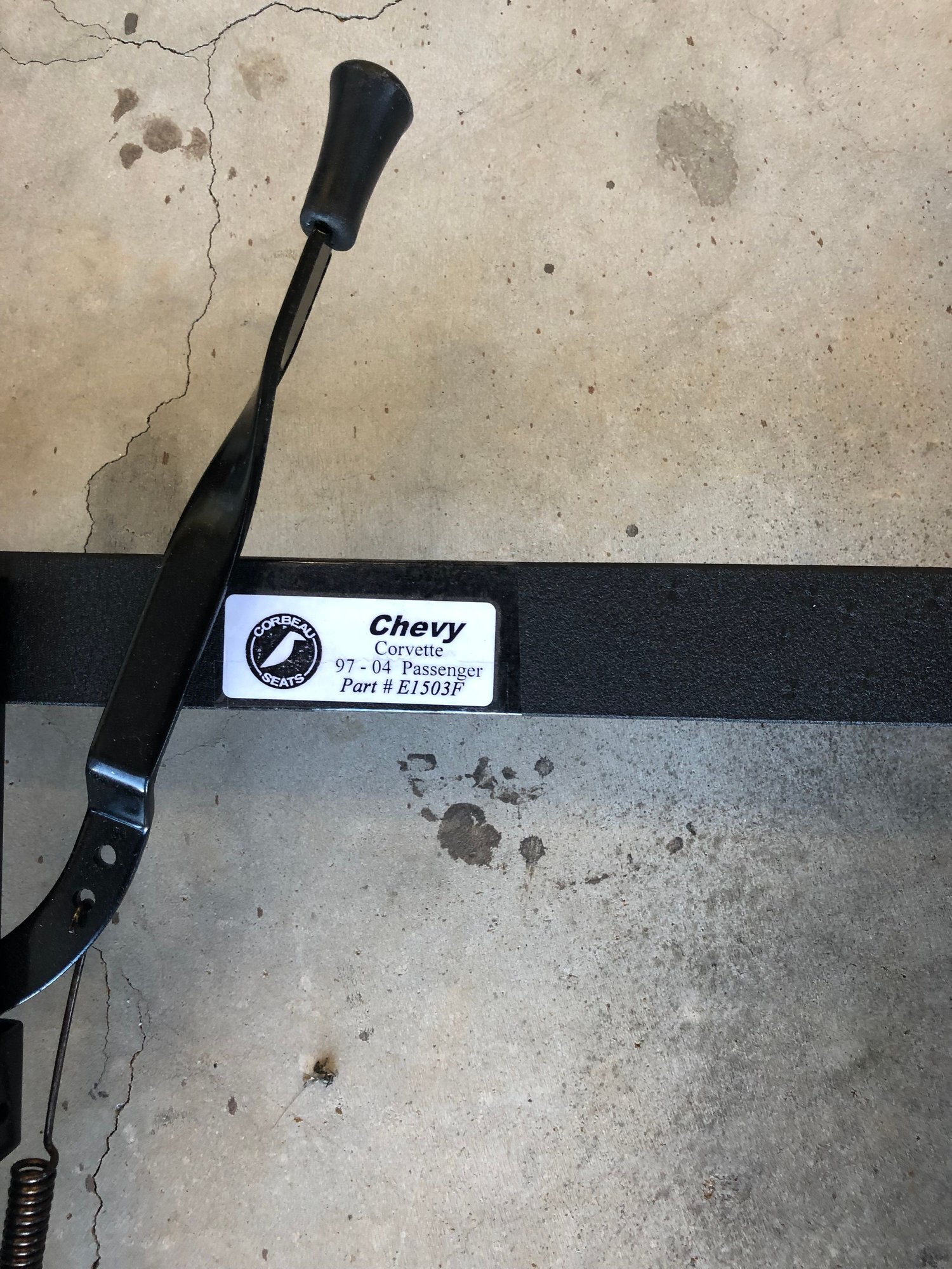 FS (For Sale) Corbeau seat brackets CorvetteForum Chevrolet