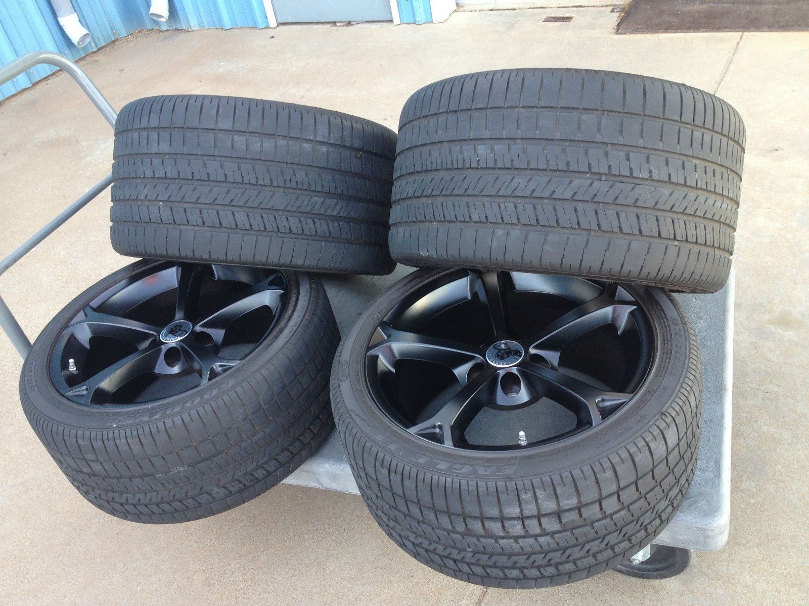 FS OEM Black Satin Centennial Grand Sport Wheels and